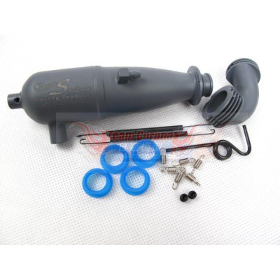 Team Solar SPL04X 1/10 Touring hard coating exhaust pipe set 